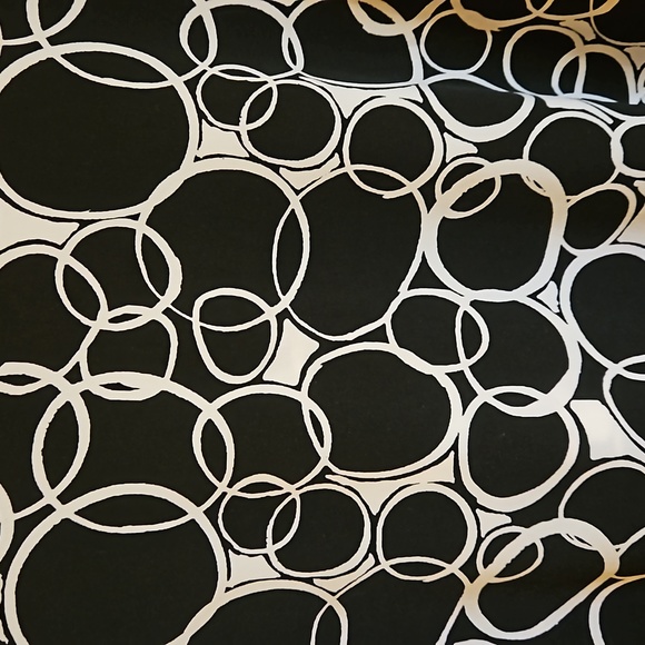 Alfani black/white handkerchief style blouse Size PXL - Picture 5 of 6